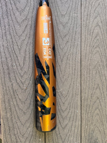 2022 DeMarini Zoa Composite BBCOR Certified Bat (-3) 29 oz 32" (Used)