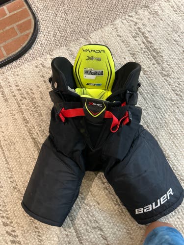 Large Junior Bauer Vapor X Shift Pro Hockey Pants (Used)