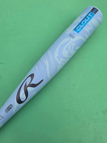 2025 Rawlings Clout AI Alloy Bat USSSA Certified (-8) Alloy 22 oz 30"
