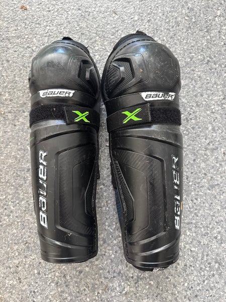 Junior Bauer X 11" Shin Pads  (Used)