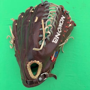 Brown Nokona RH Outfield Baseball Glove 12.5" (Used)