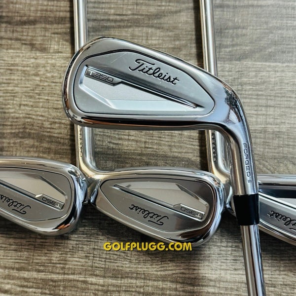 Titleist T350 Iron Set 5-GW / AMT Red Steel, Regular Flex (496)
