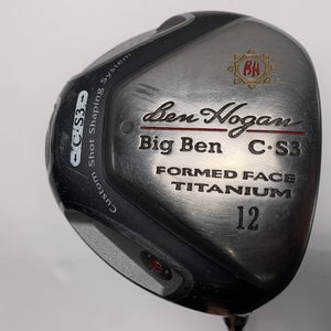 Ben Hogan Big Ben CS3 Driver 12* Aldila NV Green 70g Regular RH Midsize Grip