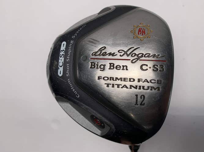 Ben Hogan Big Ben CS3 Driver 12* Aldila NV Green 70g Regular RH Midsize Grip