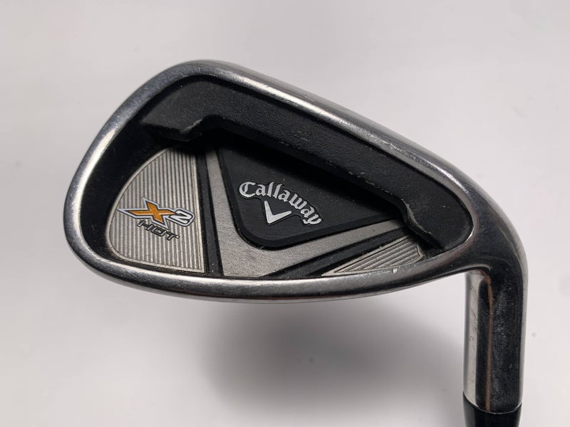 Callaway X2 Hot Pitching Wedge PW True Temper Speed Step 85g Wedge Steel Mens RH