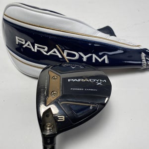 Callaway Paradym X 3 Fairway Wood 15* Aldila Ascent 50g Senior LH HC