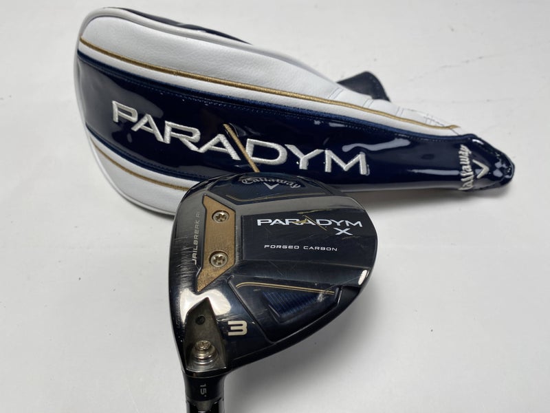 Callaway Paradym X 3 Fairway Wood 15* Aldila Ascent 50g Senior LH HC