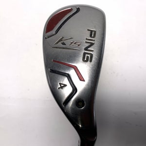 Ping K15 4 Hybrid 22* 1* Flat PWR 90g Stiff Graphite Mens RH