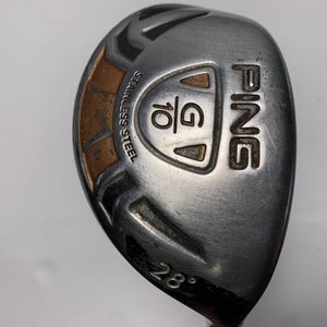Ping G10 6 Hybrid 28* TFC129 Soft Regular Senior RH Midsize Grip