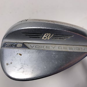 Titleist Vokey SM8 Tour Chrome Lob Wedge LW 60* 10 S-Grind Wedge Steel Mens RH