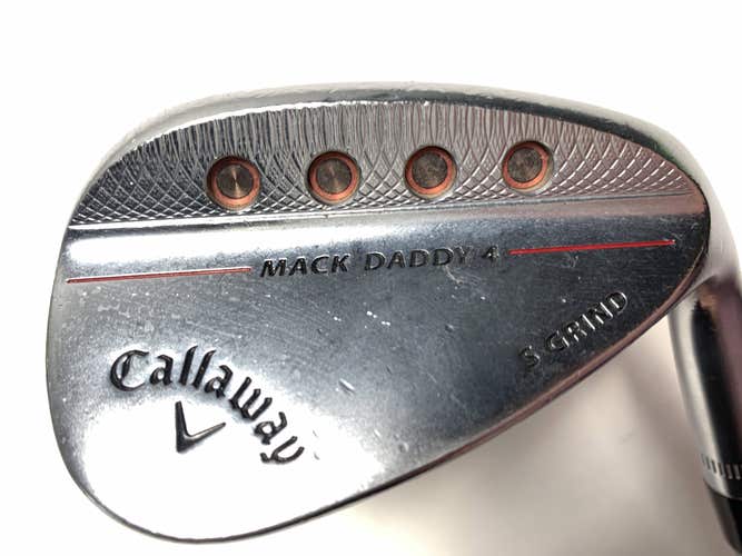 Callaway Mack Daddy 4 Chrome Gap Wedge GW 50* 10 S-Grind TT DG S200 115g Mens RH