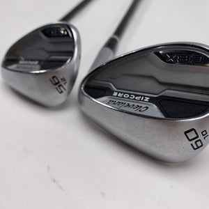 Cleveland CBX Zipcore Wedge Set 54* 12 60* 10 Catalyst Black Spinner 80g RH