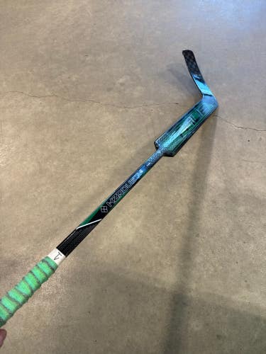 Senior True HZRDUS 7X4 Goalie Stick Regular 25" Paddle (Used)