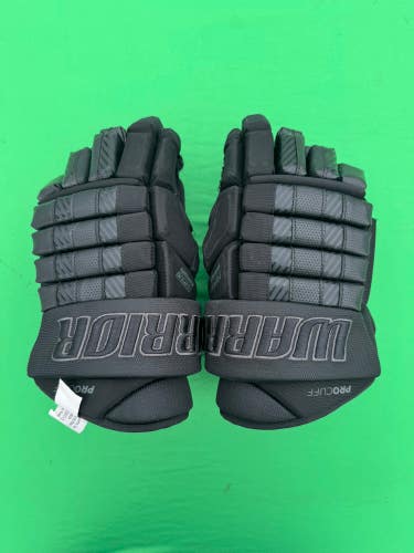 Black Senior Warrior Super Novium Gloves 14"