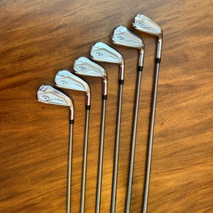 Men's 2024 Callaway Callaway Elyte HL Right Handed Iron Set Graphite Shaft (New)