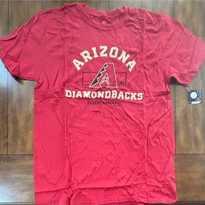 Arizona Diamondbacks Majestic T-Shirt  Adult Large NWT