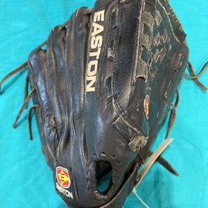 Black Adult Easton RH Outfield Softball Glove 13" (Used)