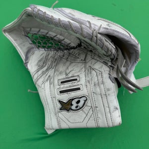 White Junior Brian's Optik X3 Goalie Glove Regular