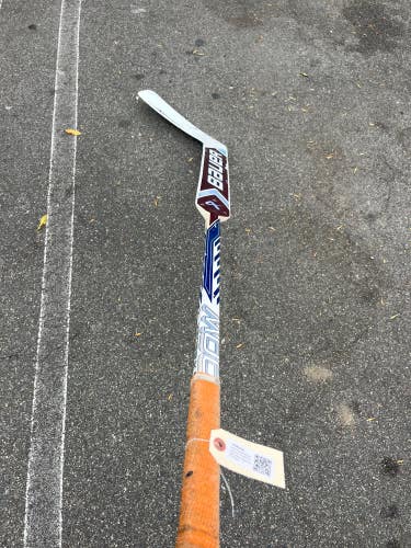 (Check if pro stock) Senior Bauer Supreme Shadow Goalie Stick Regular 25" Paddle