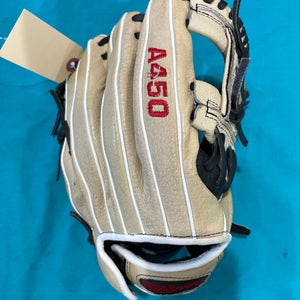 Brown Wilson A450 RH Infield Baseball Glove 11.5" (Used)
