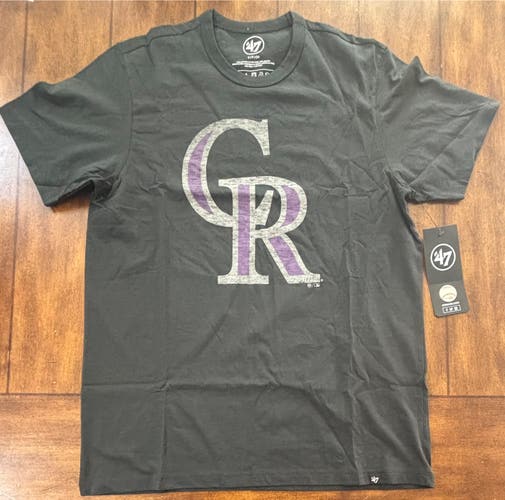 Colorado Rockies 47 Brand T-Shirt Adult Small