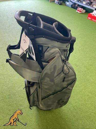 New Callaway Chase Golf Stand Bag 4-Way Camo