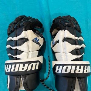 Black Warrior Hypno Lacrosse Gloves 12" (Used)