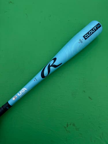 2025 Rawlings Clout AI Alloy Bat USABat Certified (-10) Alloy 18 oz 28"