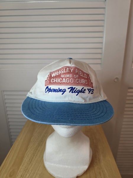 Vintage Wrigley Field Opening Night 1993 Snapback Hat MLB