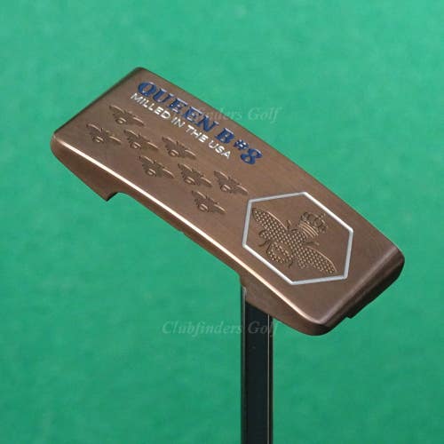 Bettinardi 2025 Queen B #8 Royal Rose PVD 35" Center-Shaft Putter W/ HC