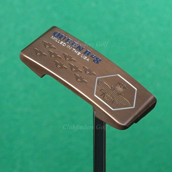 Bettinardi 2025 Queen B #8 Royal Rose PVD 35" Center-Shaft Putter W/ HC