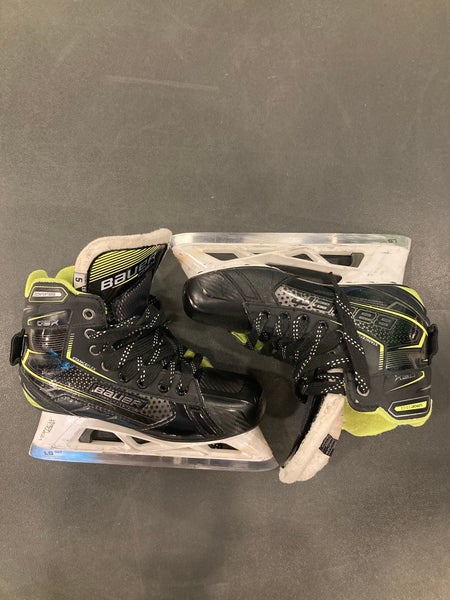 Bauer GSX Hockey Goalie Skates Extra Wide Width | Intermediate Size 5