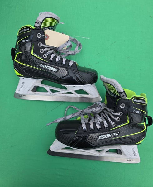 Intermediate Bauer GSX Hockey Goalie Skates Regular Width Size 5