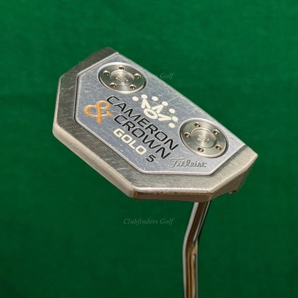 Scotty Cameron & Crown GoLo 5 33.25" Single-Bend Putter Titleist w/Super Stroke