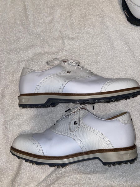 Men's Size M 10.0 (W 11.0) Footjoy Dryjoys Premiere Series Golf Shoes (Used)