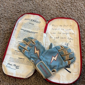 Youth Small Bruce Bolt Batting Gloves - Ian Happ Edition