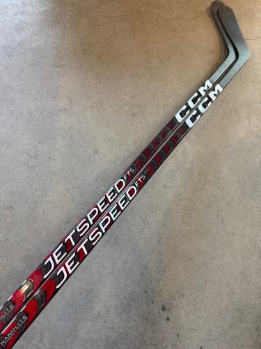 2 PACK 85 Flex P90 Senior CCM JetSpeed FT5 Pro Left Hand Hockey Stick Pro Stock (New)