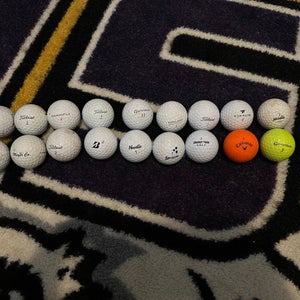 18 - Assorted Used Golf Balls