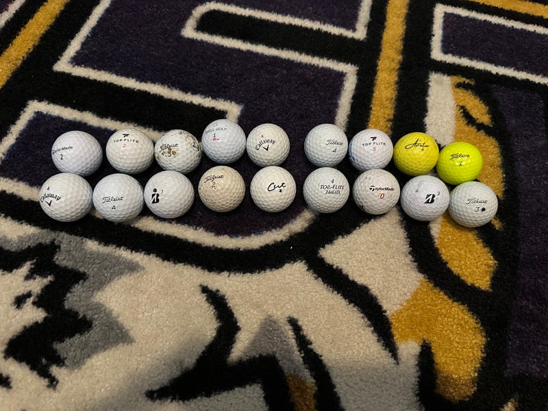 Assorted Golf Balls 18 Pack (Used)