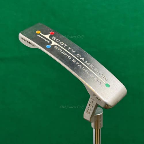 Scotty Cameron Studio Stainless Newport 33" L-Neck Blade Putter Titleist