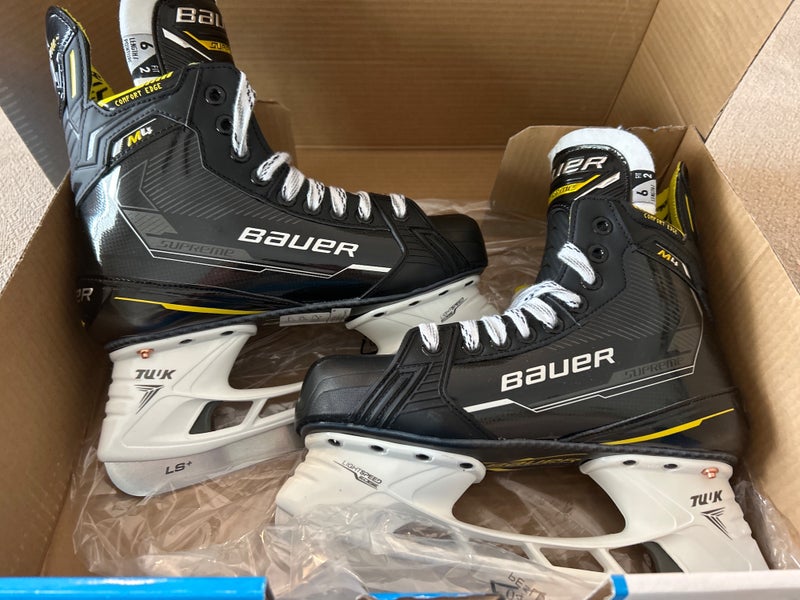 Bauer Supreme Skates M4 Size 6 Fit 2 New!