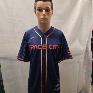 NWT Alex Bergman Houston Astros City Connect Jersey Nike M MLB
