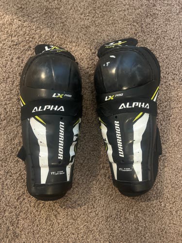 Youth Warrior Alpha LX Pro 9" Shin Pads (Used)