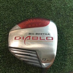 Callaway Big Bertha Diablo Neutral 13* Fairway Wood G-Tech Graphite Design Shaft