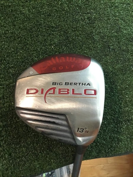 Callaway Big Bertha Diablo Neutral 13* Fairway Wood G-Tech Graphite Design Shaft
