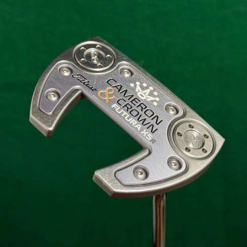 Scotty Cameron & Crown 2016 Futura X5R 33" Single-Bend Putter w/ Super Stroke