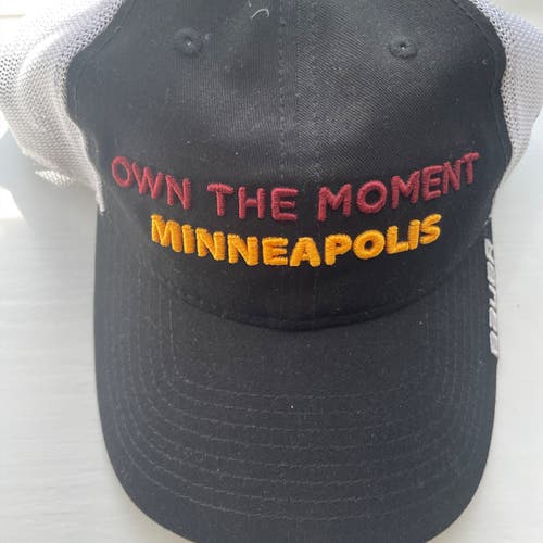 Black Bauer/New Era Own the Moment Minneapolis Hat (Used)