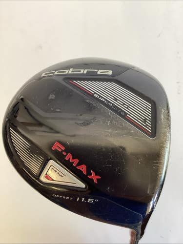 Cobra F-Max Draw Offset Driver 11.5* Superlite45 Lite Flex Senior Graphite Shaft