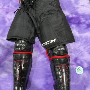 Junior CCM Starter Kit (Used) Pants Small Shin Pads 10"