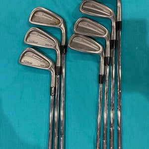 Men's Titleist 704.CB Iron Set Right Handed Steel Shaft (Used)